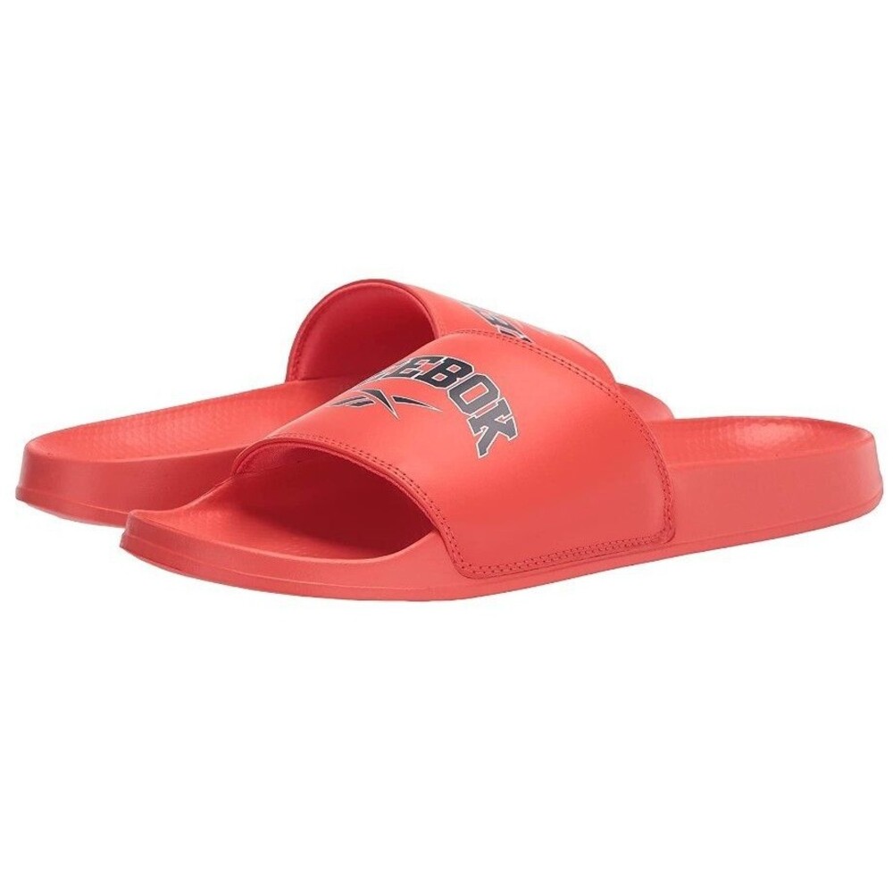 Reebok Slide Shoes Unisex-Adult Size 8 MEN 9 Women Classic Slides Sneaker Red